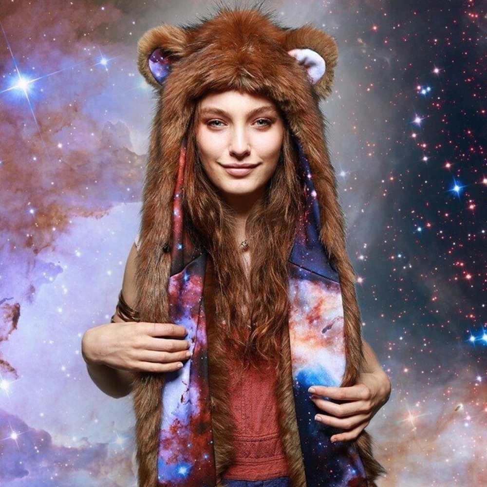 Golden Galaxy Bear Collector Spirithood